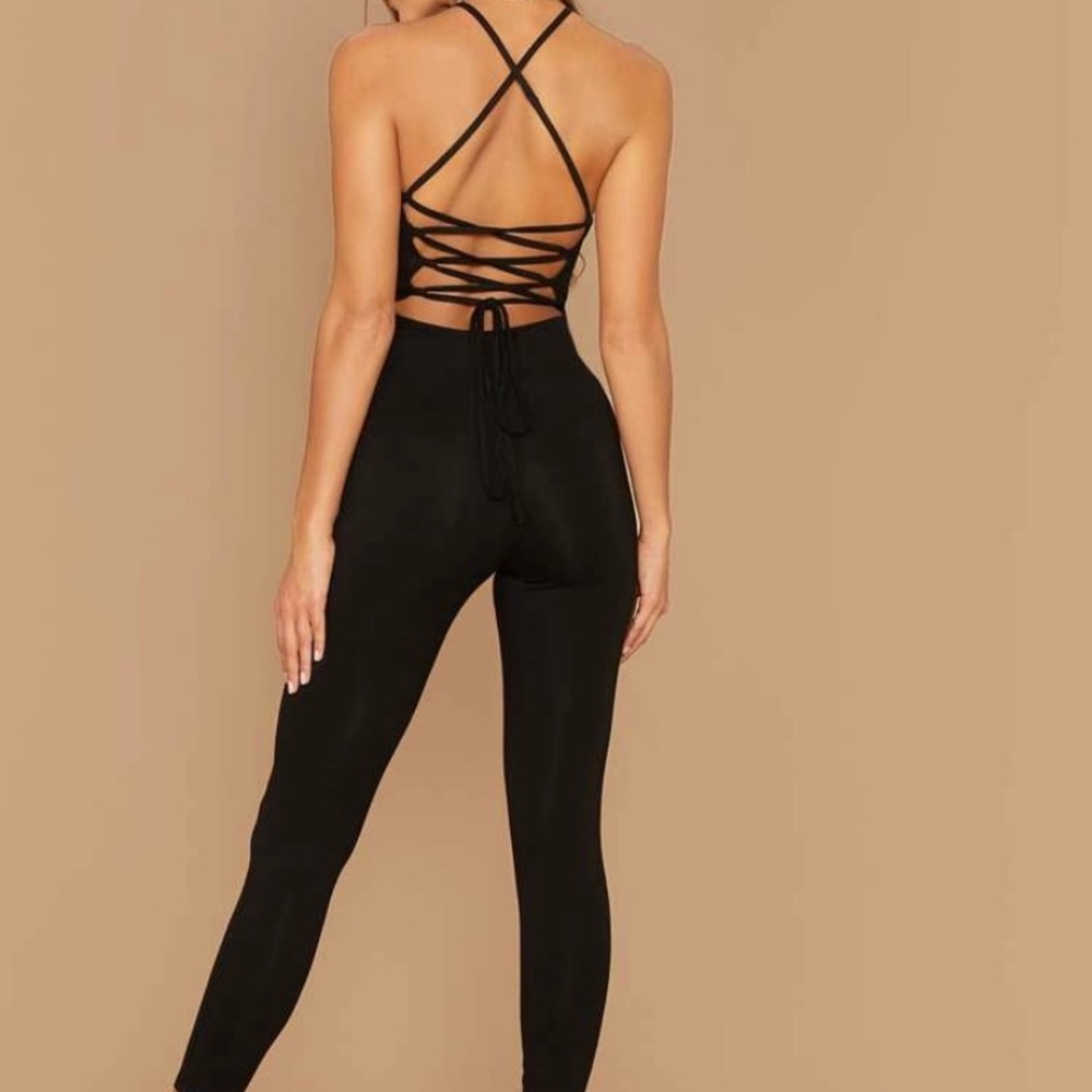 Black jumpsuit